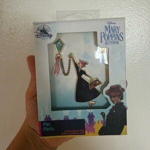 Disney Store Mary Poppins Returns Movie LE 1500 Jumbo Pin New